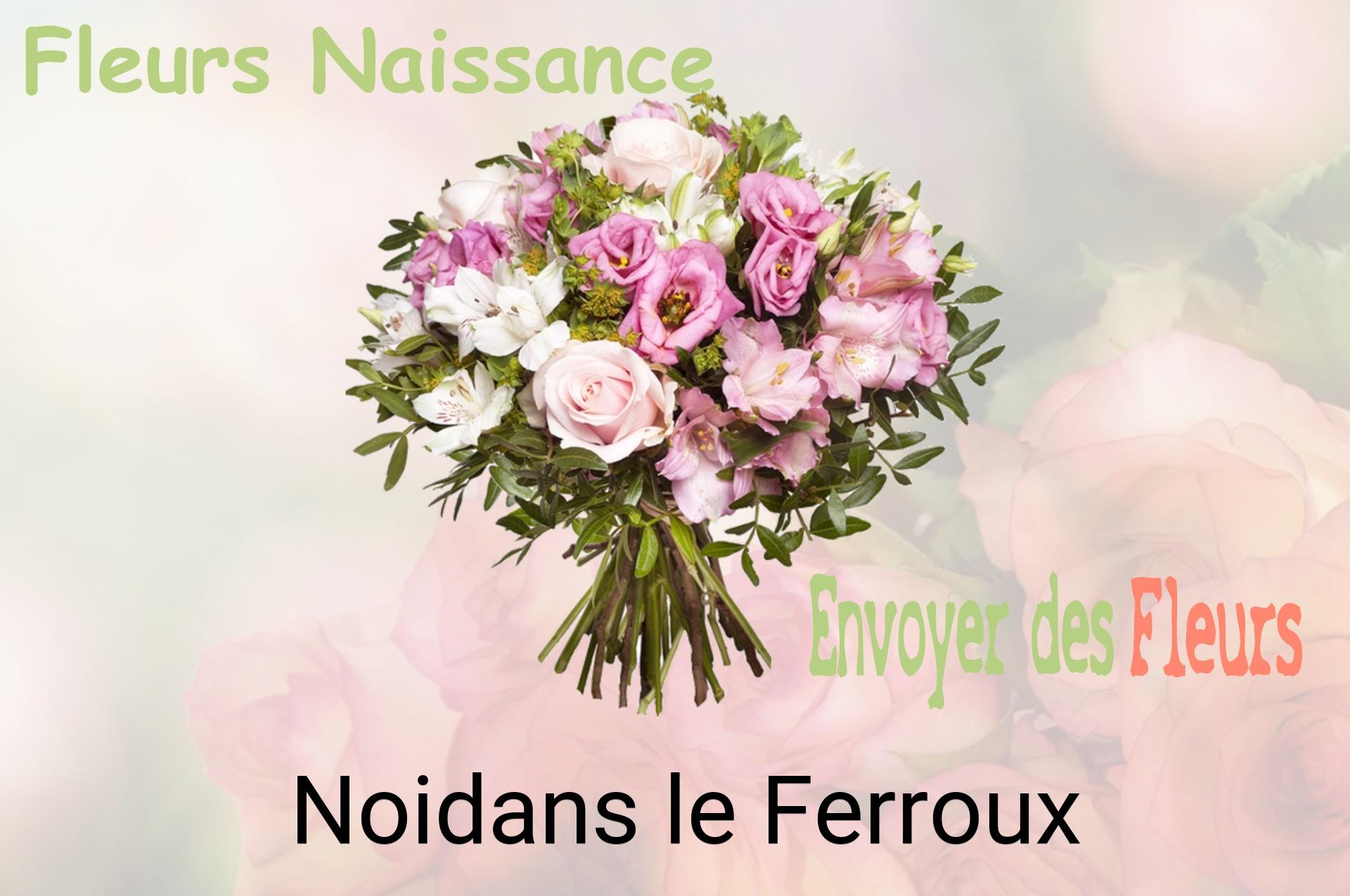 Bouquet de fleurs de naissance livré à Noidans-le-Ferroux